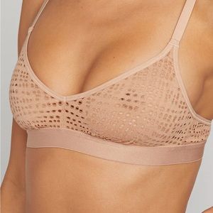 Negative Underwear Essaouira Non-Wire Bra in Buff size 2